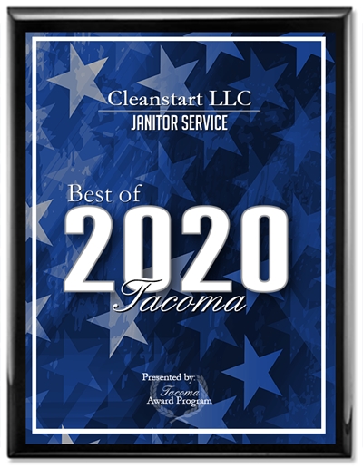 Winner of 2020 Best of Tacoma Award for Janitorial Services!