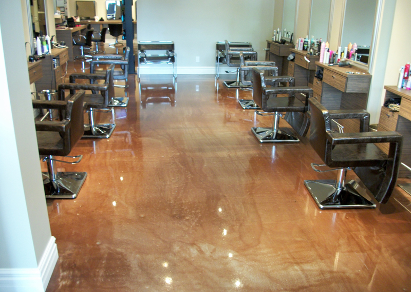 Hair and Nail Salon Floor Coating Solutions Hair and Nail Salon Floor Coating Services