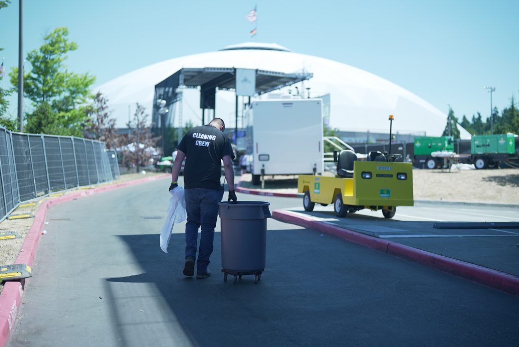 event cleaning