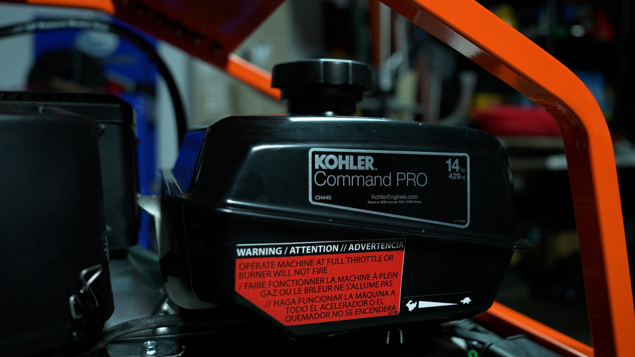  Easy-Kleen Commercial Hot Water Portable Pressure Power Washer - 3.5GPM, 4000PSI, Kohler Engine 12v