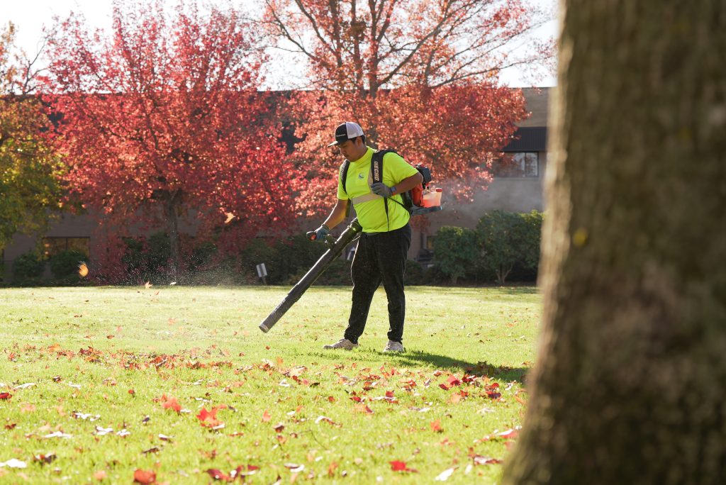 Cleanstart Commercial Landscaping Services - Hand Blowing commercial landscaping
