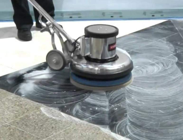 law office cleaning services - floor cleaning and polishing 