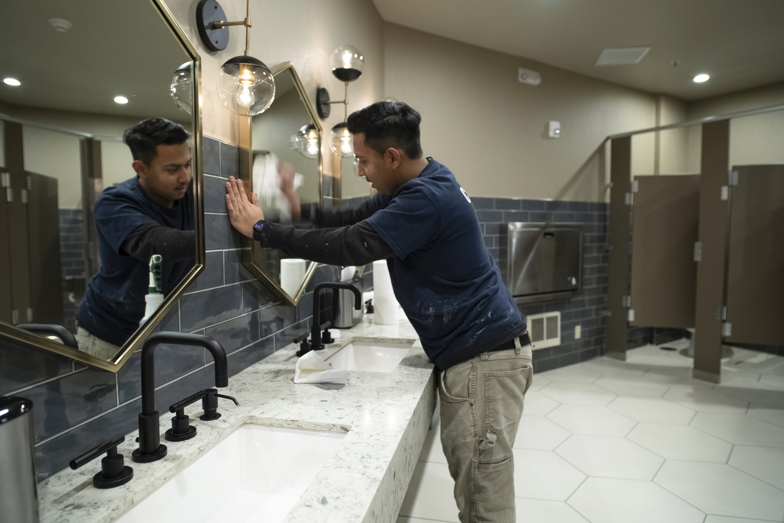 law office cleaning services - Restroom Cleaning  